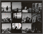 Contact sheet of James Baldwin in Istanbul