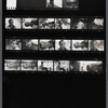 Contact sheet of James Baldwin in light jacket over dark shirt