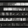 Contact sheet of James Baldwin with Jean Genet at American Center