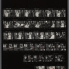 Contact sheet of James Baldwin with Leonard Bernstein awarded Legion of Honor