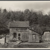 Typical farm home in Brown County, Indiana.