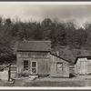 Typical farm home in Brown County, Indiana.