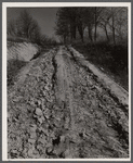 Poor country road typical of this area. Brown County, Indiana.
