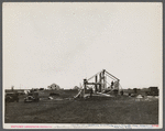 Construction of homes. Libertyville Homesteads, Illinois. Each plot includes a five or six room house and a barn for cow.