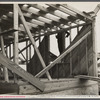 Construction of homes. Libertyville Homesteads, Illinois. Each plot includes a five or six room house and a barn for cow.