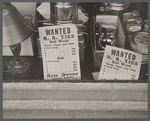 Advertisement in a hardware store, Nashville, Indiana.