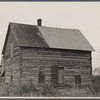 Home of prospective client whose property has been optioned by the government, Brown County, Indiana. The elderly couple who occupy this house will be moved to new land when their property has been purchased by the government.