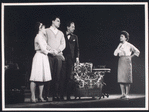 Anita Gillette, Ron Husmann, Ray Bolger and Eileen Herlie in the stage production All American