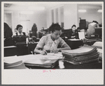 Employees of Negro insurance company, Chicago, Illinois.
