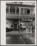 Street corner, State College, Pennsylvania.