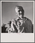 Old "Jibaro," patriarch of a clan of twenty-one tobacco hill farmers. Puerto Rico.