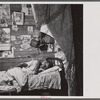 Woman suffering from malaria in the workers' quarter of Porta de Tierra. San Juan, Puerto Rico.