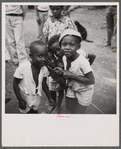 Children of Negro sugar workers near Ponce. Puerto Rico.