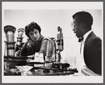 James Baldwin doing a radio show