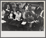 James Baldwin with "Blues for Mr. Charlie" cast