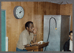 James Baldwin lecturing