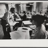 James Baldwin delivering lecture at Bowling Green