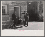 Gasoline station, Brown County, Indiana.