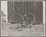 Hayrake on farm near the Greenhills Project, Cincinnati, Ohio.