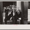 Young fellows in front of pool hall, Jackson, Ohio.