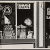 Grocery window, Jackson City, Ohio.