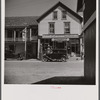 Air view (?). Lincoln, Vermont. Note country store with car parked in front.