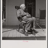 Oldest man in town. He is ninety two. Lincoln, Vermont.