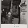 Interior of general store. South Lincoln, Vermont.