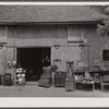 Antique shop in old barn near Canaan, Connecticut.