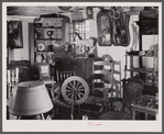 Antique shop in old barn near Canaan, Connecticut.