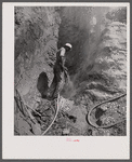 Negro quarry worker in limestone quarry near Frederick, Maryland.