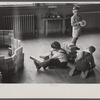 Grade school children in period of free activity at Reedsville, West Virginia.