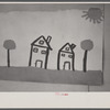 Drawing in grade school, Reedsville, West Virginia.