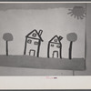 Drawing in grade school, Reedsville, West Virginia.