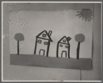 Drawing in grade school, Reedsville, West Virginia.