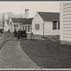 Children leaving grade school at Reedsville, West Virginia.