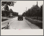 On the road in New Hampshire, near Concord, New Hampshire.
