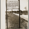Sign on city limits of Franklin, New Hampshire.