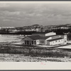 View of gymnasium and recreational center. Arthurdale project, Reedsville, West Virginia.