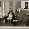 Interior of homestead on the Arthurdale project. Reedsville, West Virginia.