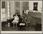 Interior of homestead on the Arthurdale project. Reedsville, West Virginia.