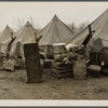 Furniture brought by colored flood refugees to the camp at Forrest City, Arkansas.