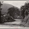 A road entering Sherburne, New Hampshire.