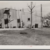 Building where trailer occupants wash clothes, shower and get water. Trailer camp on Mount Vernon Highway near Alexandria, Virginia.
