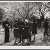Sailors and friends at Cherry Blossom Festival. Washinton, D.C.