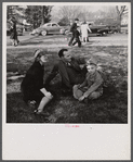 Spectators at the Cherry Blossom Festival, Washington, D.C.