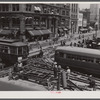 Repairing streetcar tracks, Fourteenth and G Streets, N.W., Washington, D.C.