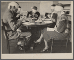 Testing meats at the Department of Agriculture. Beltsville, Maryland.