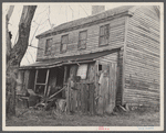 Old farmhouse on Snowden Estate, recently purchased by Resettlement Administration. Maryland.