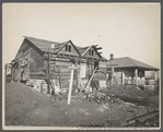 Typical half-built house at Steel Subdivision, Hamilton County, Ohio.